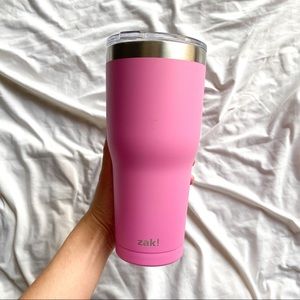 zak! travel tumblr mug hot pink
